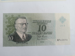 Finlande 10 Markkaa 1963 Ttb - Finlandia