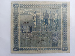 Finlande 50 Markkaa 1939 - Finlande