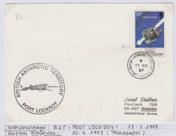 British Antarctic Territorry (BAT) Cover Ca Port Lockroy Ca Port Lockroy 17 MR 1997 (TR172) - Brieven En Documenten