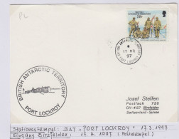 British Antarctic Territorry (BAT) Cover Ca Port Lockroy Ca Port Lockroy 17 MR 1997 (TR172A) - Storia Postale