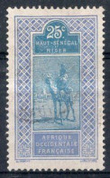 HAUT SENEGAL NIGER Timbre-poste N°25 Oblitéré TB Cote : 2€00 - Usati