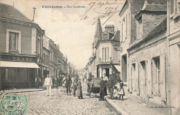 Châteaudun * La Rue Gambetta * Café FRANC * Bureau De L'octroi - Chateaudun