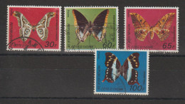 Cote D'Ivoire 1977 Série Papillons 440A-D 4 Val Oblit/used - Ivory Coast (1960-...)