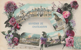 Châteaudun * Souvenir De La Commune * Cpa 5 Vues - Chateaudun