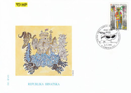 FDC CROATIA 505 - Carnevale