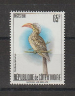 Cote D'Ivoire 1980 Oiseaux Yvert 565B, 1 Val ** MNH - Ivory Coast (1960-...)