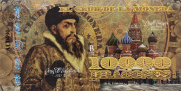 10000 Dragonnes 2014  Polymer UNC Les Personnages Faméliques De L'histoire Ivan Le Terrible - Fiktive & Specimen