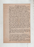 Laymond Viglieno Entrepreneur Procès Verbal De Non Conciliation 1874 Saint Michel De Maurienne - Manuscripten