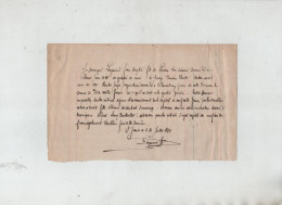 Laymond Clerc D'avoué Saint Jean De Maurienne Roulet Chambéry Dot De Sa Fille 1879 - Manuscrits