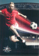 Stars Of Football Trade Card Printed Signature Stef Nijland - Autógrafos