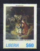 Art. Rembrandt - Liberia - MNH (3W35) - Rembrandt