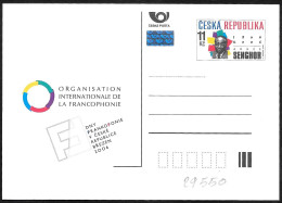 Repubblica Ceca/Czech Republic/République Tchèque: FDC, Intero, Stationery, Entier, Francofonia, Francophonie - Otros & Sin Clasificación