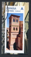 ESPAÑA (2023) EXFILNA JUVENIA 2023 Teruel Tusello - Torre Mudéjar De San Pedro, Patrimonio, Heritage - Usati