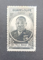 COLONIE FRANCE FRANCIA GUADELOUPE 1945 GOUVERNEUR GENERAL EBOUE CAT YVERT N 176 - Timbres-taxe