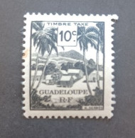 COLONIE FRANCE FRANCIA GUADELOUPE 1947 TAXE CAT YVERT N 41 MNHL - Timbres-taxe