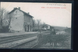 VILLE SUR TOURBE   LA GARE - Ville-sur-Tourbe