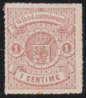 Luxembourg   .    Y&T   .  12  (2 Scans)     .   *     .    Neuf Avec  Gomme - 1859-1880 Wappen & Heraldik