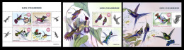 Central Africa  2022 Hummingbirds. (731) OFFICIAL ISSUE - Colibris