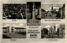 CPA AK Selb Gruss Aus Der Porzellanstadt GERMANY (877991) - Selb