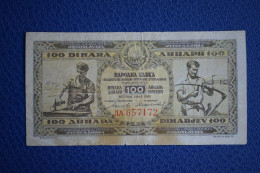 Banknotes Yougoslavia 100 Dinara 1946 Fine - Yougoslavie