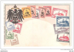 NAMIBIA CARTE PHILATELIQUE DEPOSEE OTTMAR ZIEHER Greece La Grece Stamps On Postcards HERALDRY EMBOSSED Unused - Namibia