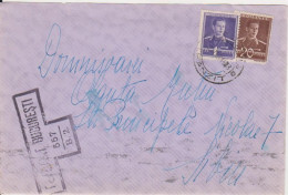 WW2 COVER 1944 Censorship, King Mihai ROMANIA - 2de Wereldoorlog (Brieven)