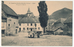 CPA - LUS-LA-CROIX-HAUTE (Drôme) - Place De La Mairie - Sonstige & Ohne Zuordnung