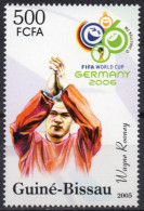 GUINEA-BISSAU  - 1v - MNH - Wayne Rooney - Football Player England - Fußball Calcio Futbol Voetbal - Manchester United - 2006 – Germany