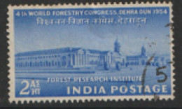 India  1954 SG  353  Forestry  Congress  Fine Used   - Used Stamps