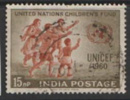 India  1960 SG  432  UNICEF     Fine Used   - Gebruikt