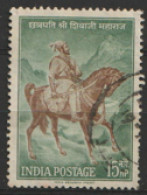 India  1961 SG  437  Maratha Ruler    Fine Used   - Used Stamps