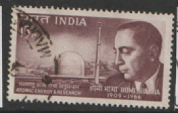 India  1966  SG  535  Atomic  Energy  Research  Fine Used  - Gebraucht