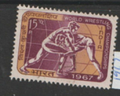 India  1967  SG  553  Wrestling Championships    Fine Used   - Usados