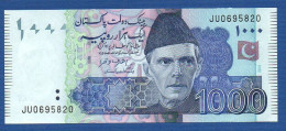 PAKISTAN - P.50j – 1000  RUPEES 2015 UNC, S/n JU0695820 - Pakistan