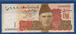 PAKISTAN - P.51k – 5000 RUPEES 2018 UNC, S/n AZ8065811 - Pakistan