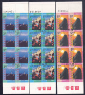 Norwegen 1998 - 3 X Markenheftchen Mit Nr. 1282 - 1284 D/D, Gestempelt / Used - Booklets