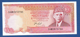 PAKISTAN - P.41 (7) – 100 RUPEES ND (1986-2006) UNC-, S/n SAW 0973790 RADAR NUMBER - RARE - Pakistan