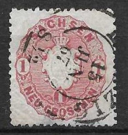 LOTE 2137  ///  ALLEMAGNE SAXE ANNEE 1863-67    YVERT Nº 15 - Saxe