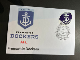 (3 Q 29) Australia AFL Team (2023) Commemorative Cover (for Sale From 27 March 2023) Fremantle Dockers - Lettres & Documents