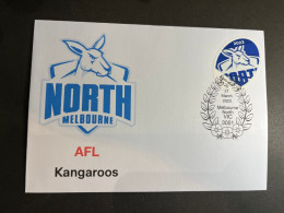 (3 Q 29) Australia AFL Team (2023) Commemorative Cover (for Sale From 27 March 2023) North Melbourne Kangaroos - Briefe U. Dokumente