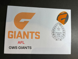 (3 Q 29) Australia AFL Team (2023) Commemorative Cover (for Sale From 27 March 2023) GWS Giants - Brieven En Documenten