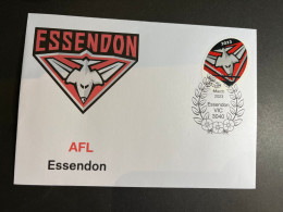 (3 Q 29) Australia AFL Team (2023) Commemorative Cover (for Sale From 27 March 2023) Essendon Bombers - Briefe U. Dokumente
