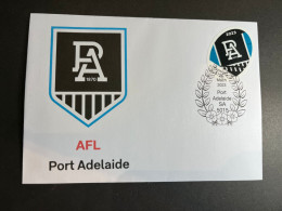 (3 Q 29) Australia AFL Team (2023) Commemorative Cover (for Sale From 27 March 2023) Port Adelaide - Lettres & Documents