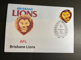 (3 Q 29) Australia AFL Team (2023) Commemorative Cover (for Sale From 27 March 2023) Brisbane Lions - Brieven En Documenten