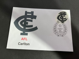 (3 Q 29) Australia AFL Team (2023) Commemorative Cover (for Sale From 27 March 2023) Carlton FC - Brieven En Documenten