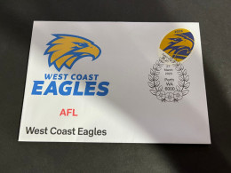 (3 Q 29) Australia AFL Team (2023) Commemorative Cover (for Sale From 27 March 2023) West Coast Eagles - Brieven En Documenten