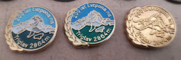 Triglav  2864m Aljaz Tower  Alpinism, Mountaineering Slovenia Ex Yugoslavia Pins - Alpinisme