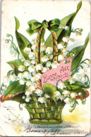 (3 Q 30) France - (very Old) Muguet - Bonne Fête (porte Bonheur) Posted 1908 - Fête Des Mères