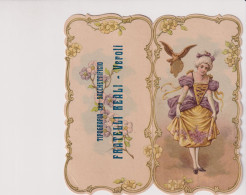 CALENDARIO PICCOLO  1911 TIPOGRAFIA CON SACCHETTIFICIO REALI VEROLI FROSINONE - Petit Format : 1901-20