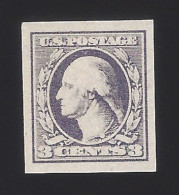 US #535 1918-20 Violet Type IV Unwmk Imperf MNH VF Scv $18 - Unused Stamps